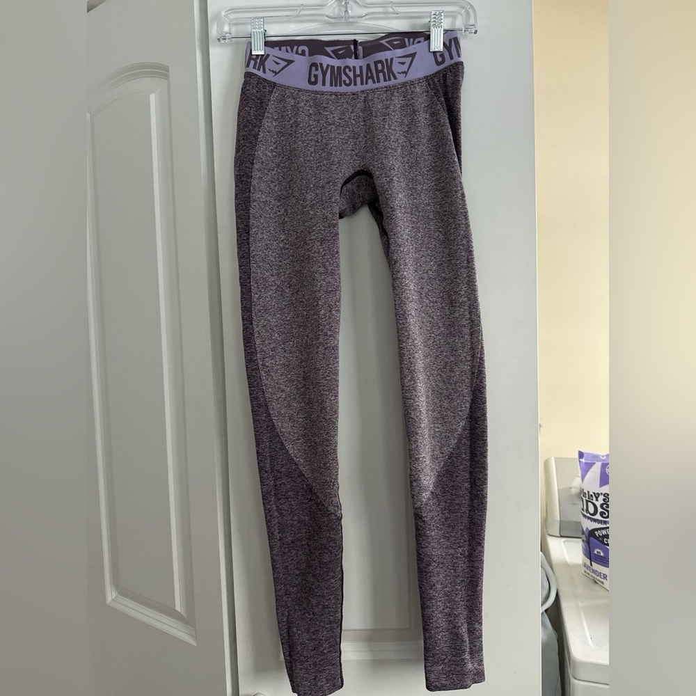 Gymshark Women's Heathered Purple Leggings